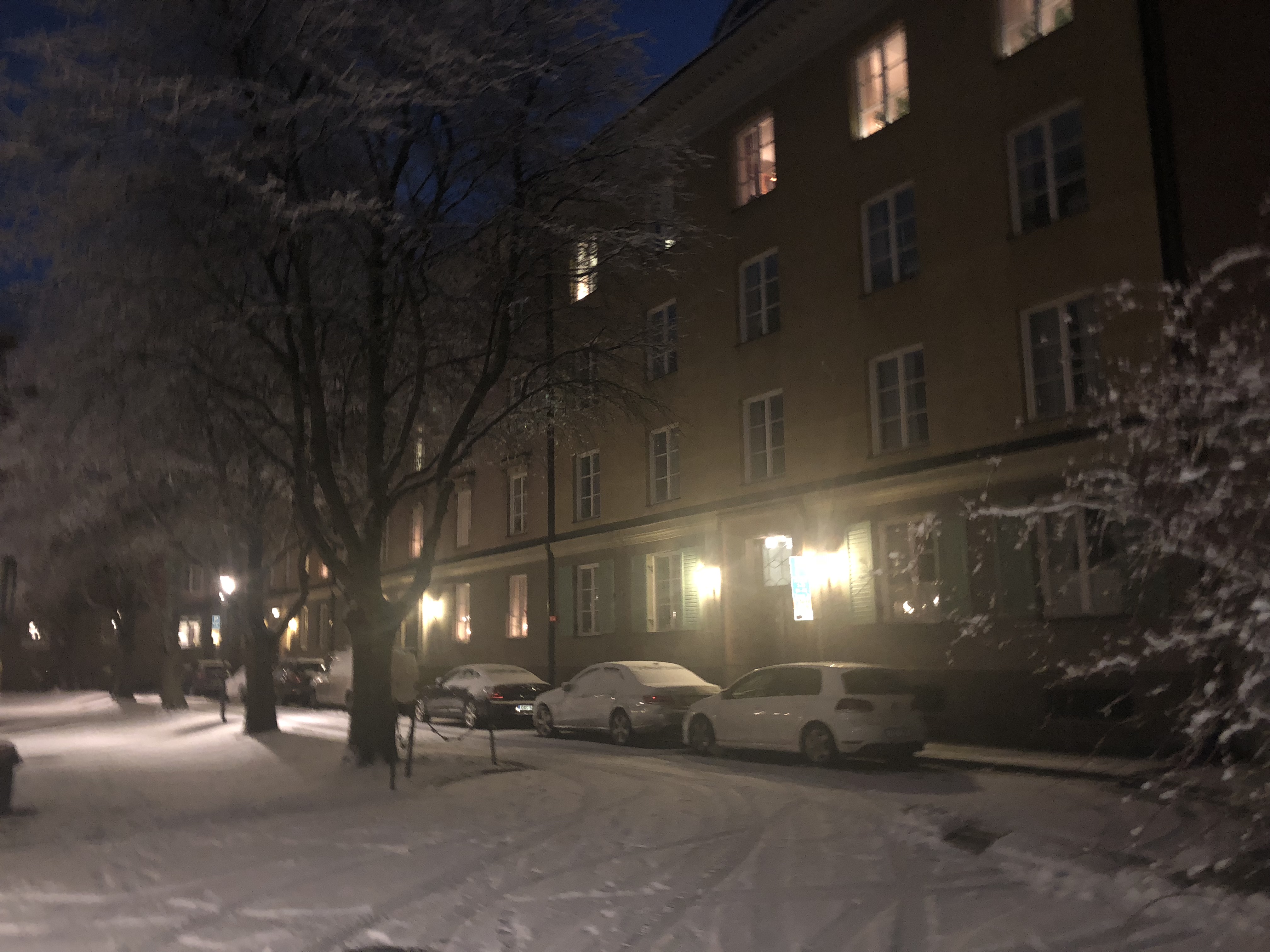 Vy av Breitenfeldsgatan